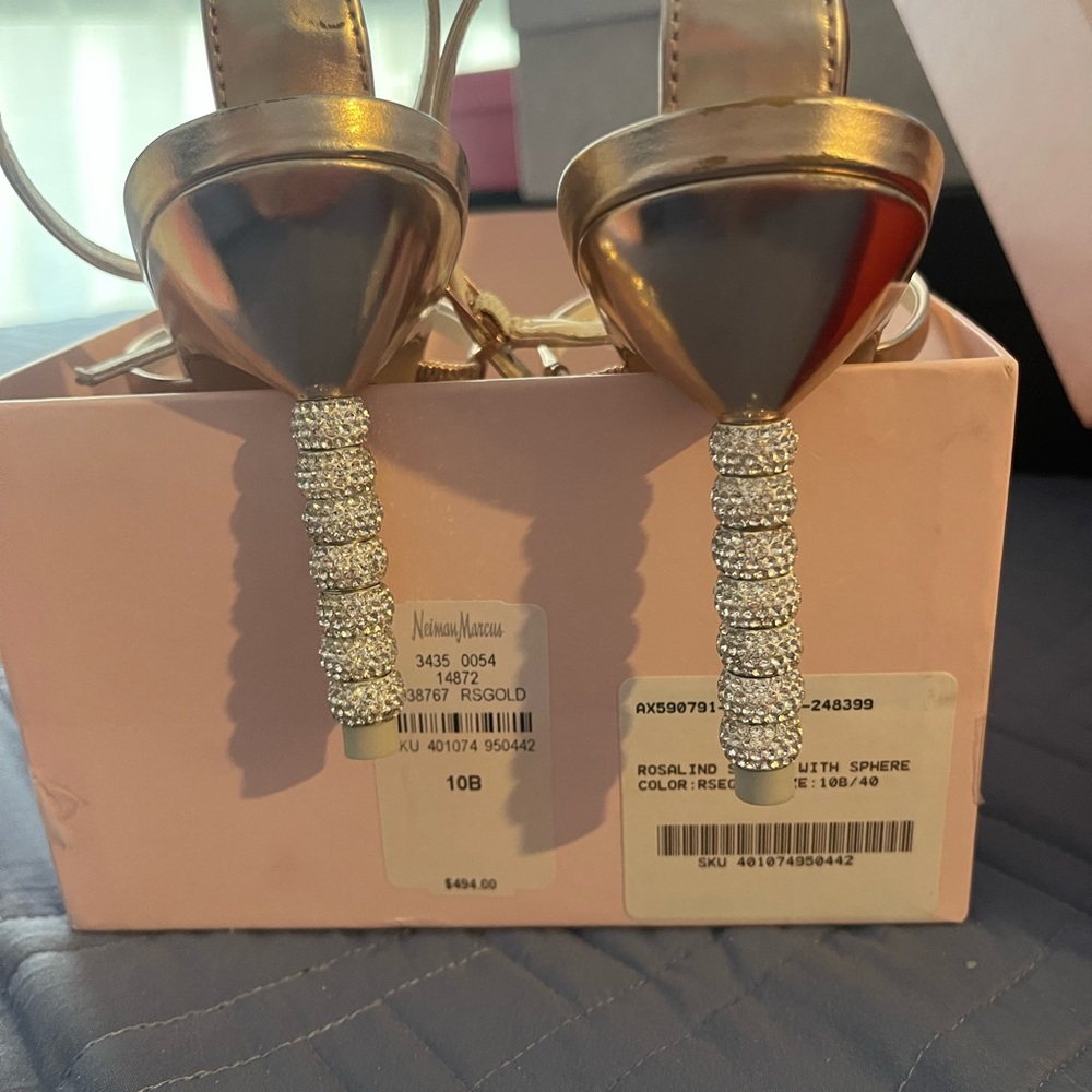 SOPHIA WEBSTER
ROSALIND MID - HIGH HEELED
SANDALS - CHAMPAGNE - Picture 9 of 9